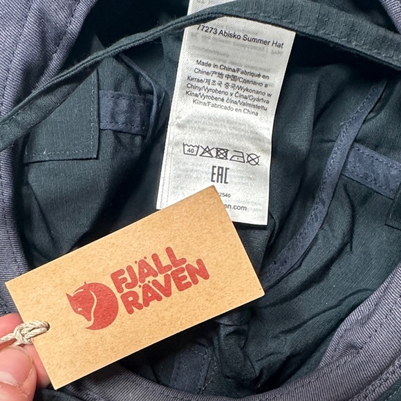 Abisko Fjallraven Summer Hat Dark Navy Size M - Picture 5 of 5